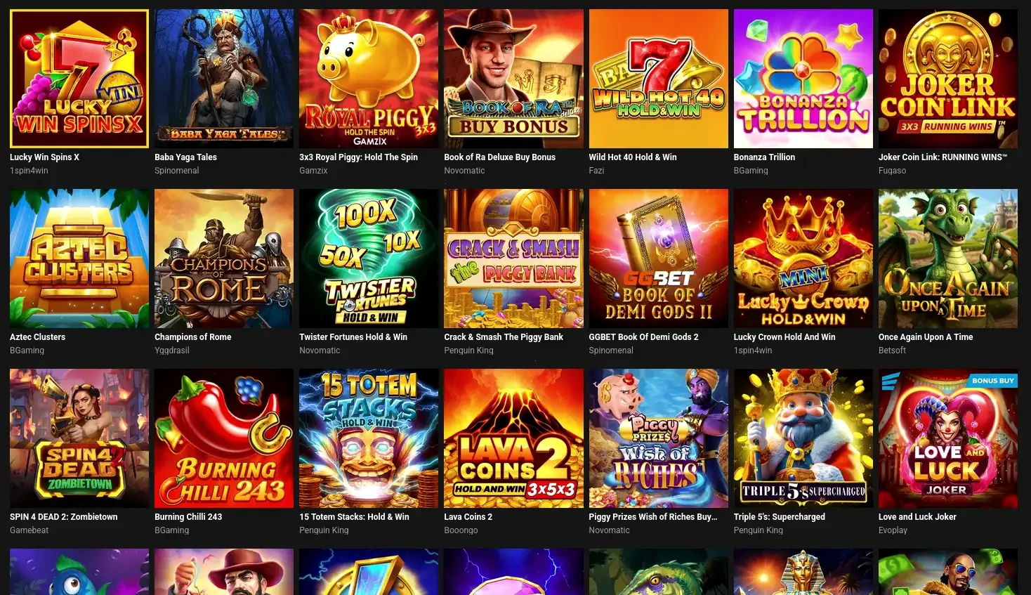 Vipzino welkomstpakket bonus overzicht met gratis spins